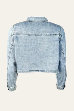 Cropped Jeanshemd "Carolaa"