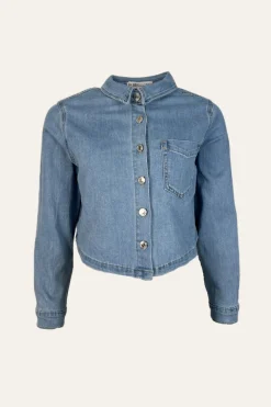 Cropped Jeanshemd 