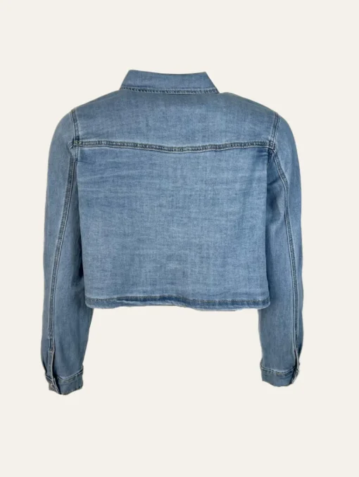 Cropped Jeanshemd "Carolaa"