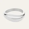 Edelstahlring silber