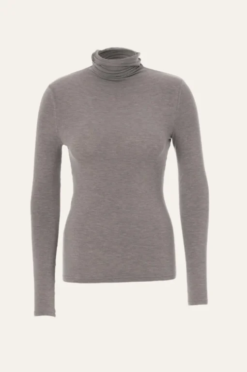 JC Sophie - "Edge Top" - Grey Melange