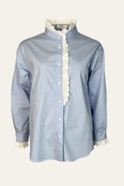 Kragen-Rüschenbluse "Kalaradaa"