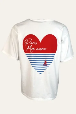 Kurzarm T-Shirt "Parisaa"