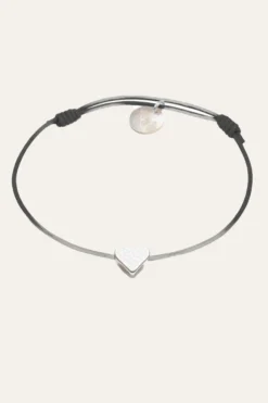 Lua - Mini-Heart Armband - Silber