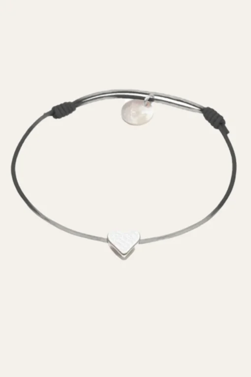 Lua - Mini-Heart Armband - Silber
