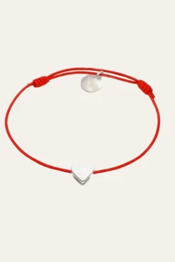 Lua - Mini-Heart Armband - Silber