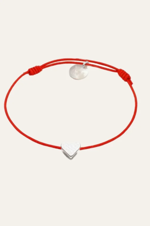 Lua - Mini-Heart Armband - Silber