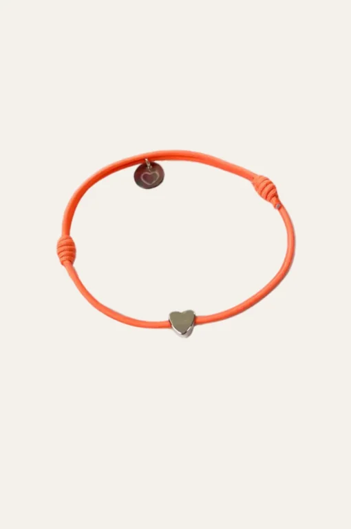 Lua - Mini-Heart Armband - Silber