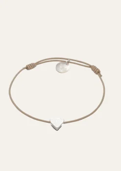 Lua - Mini-Heart Armband - Silber