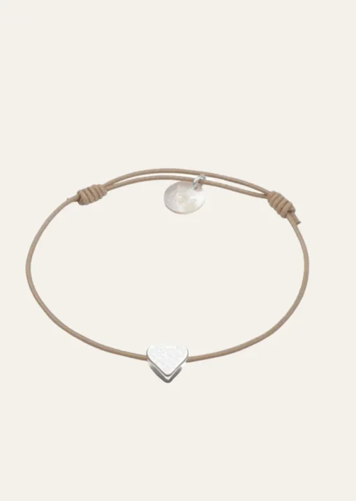 Lua - Mini-Heart Armband - Silber