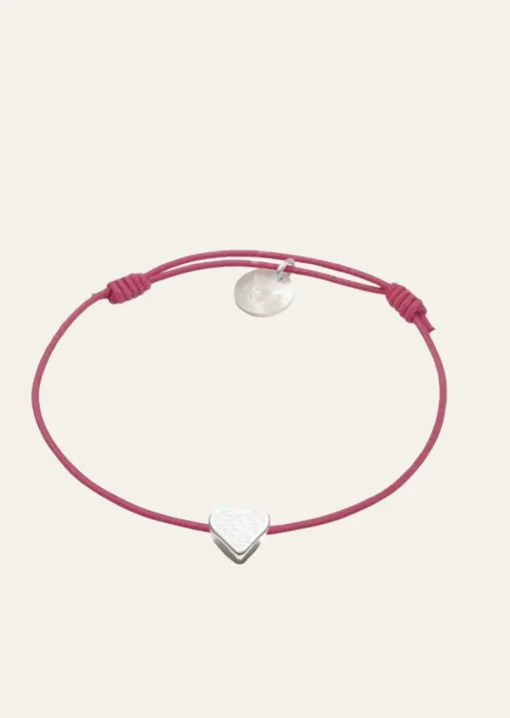 Lua - Mini-Heart Armband - Silber