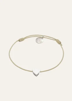 Lua - Mini-Heart Armband - Silber