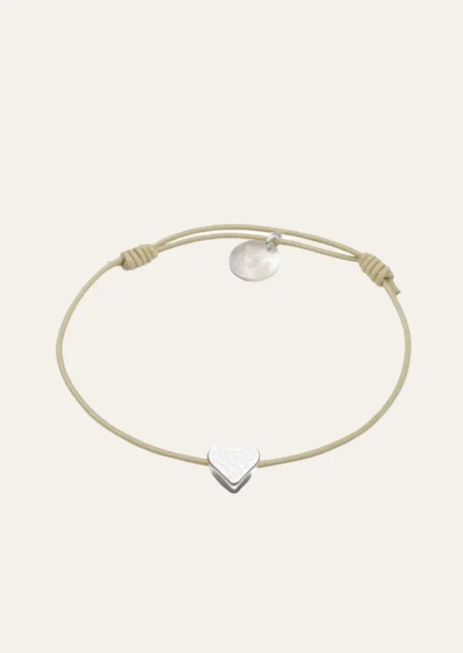 Lua - Mini-Heart Armband - Silber