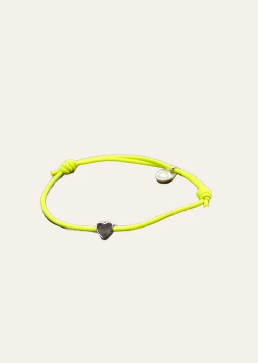 Lua - Mini-Heart Armband - Silber
