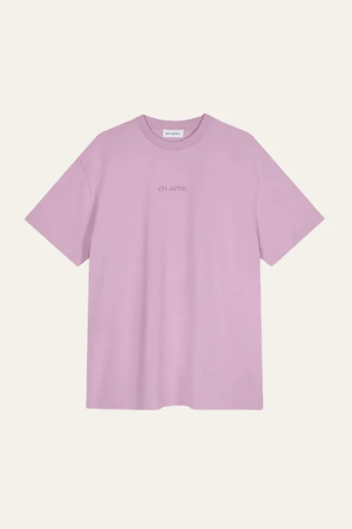 Oh April - BF T-Shirt Bright Lilac