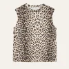 Oh April - Dunn Plissee Top Leo