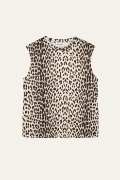 Oh April - Dunn Plissee Top Leo