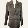 Oversized Satinblazer "Sanja"