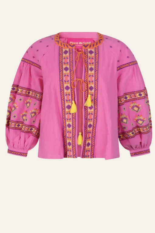 Place du Soleil - Boho-Bluse