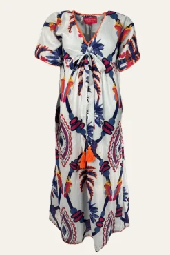 Place du Soleil - V-Auschnitt - Kleid