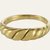 Ring - Turned Gold - geschlossen
