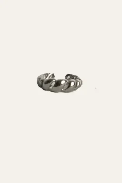 Ring - Turned Silber