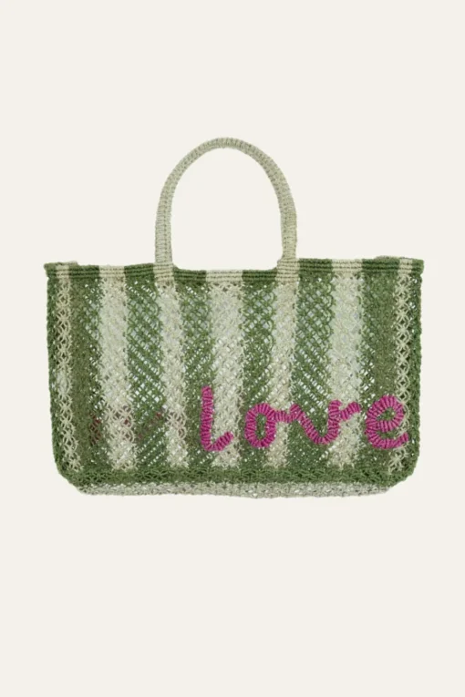 The Jacksons - "Streifen" Jute-Tasche